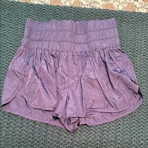 FP Movement by Free People High Waist Purple Shorts